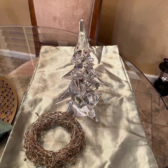 Vintage Sigma Crystal Christmas Tree 10” - Picture 4 of 6